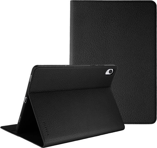 Selencia Tablet Hoes - Geschikt voor Samsung Galaxy Tab S11 - tablet Bookcase - Zwart