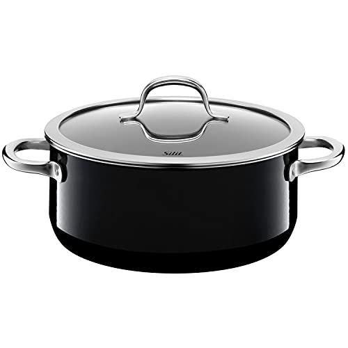 Silit Passion Black kookpan 24cm - Braadpan 4,4l - Zwart