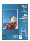 Sigel IP664 InkJet fotopapier Top, A4, 100 vellen, hoogglanzend, hoogwit, 125 g