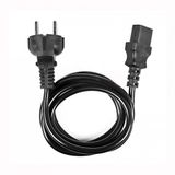 Ekon ECITSCHUKO15IECK netsnoer Zwart 1,5 m Netstekker type F IEC C13