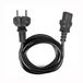 Ekon ECITSCHUKO15IECK netsnoer Zwart 1,5 m Netstekker type F IEC C13