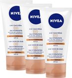 NIVEA Essentials 5in1 BB Dagcrème Medium SPF 15 - 3x50 ml
