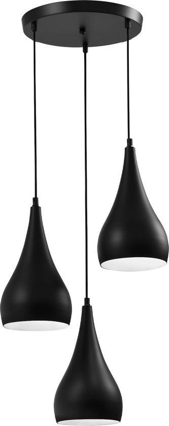 QUVIO Hanglamp retro - Zwart
