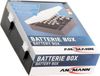 Ansmann opbergbox voor batterijen en accu's, geschikt voor maximaal 24x AA, 16x AAA en 4x 9V batterijen