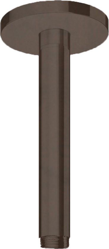 Hotbath Cobber plafondbuis rond 15cm verouderd messing CB452AB