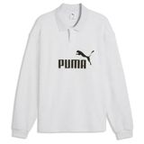 PUMA Essentials Elevated nr. 1 Relaxt poloshirt pour hommes XXL, White Glow Heather