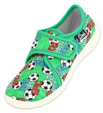 BECK Huisschoenen 'Goal' jade groen / gemengde kleuren