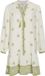 VILA VISAHA L/S PRINTED DRESS/FT/KA Dames Mini jurken Wit 40