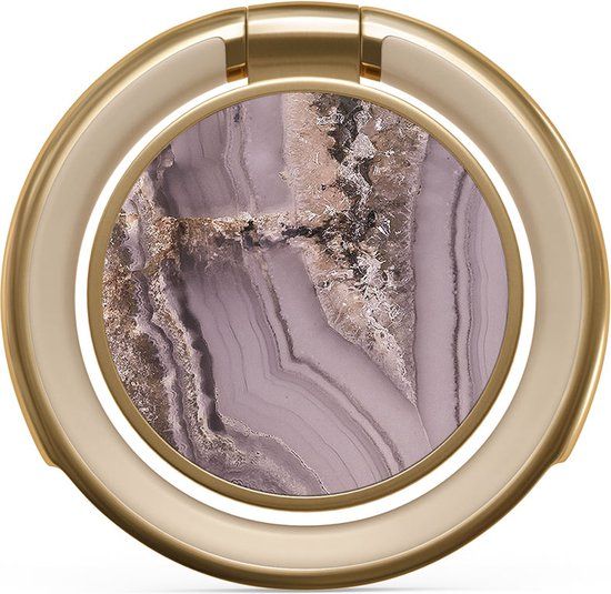 BURGA Gouden Ringhouder voor mobiele telefoon - Golden Taupe