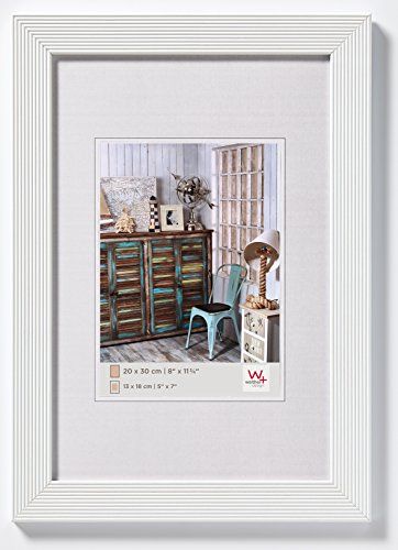 Walther Design HI070W Grado Houten Fotolijst Formaat 50 x 70 cm, wit