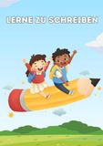 Lerne das Alphabet schreiben – A bis Z | Schreib- und Lernbuch für Kinder ab 3 Jahren