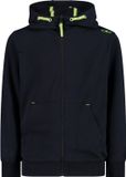 CMP Kinderen hoodie zwart blauw/zwart 4 jaar