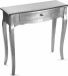 Versa Zijtafel met lades Silver Cagliari Hout MDF/Sparrenhout (30 x 80 x 80 cm)