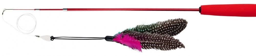 TRIXIE 45763 Kattenhengel Telescoop 40-98 cm - Rood