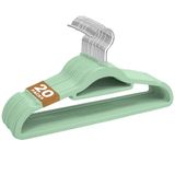 Sasha Morel 20 stuks fluwelen kleerhangers