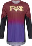 FOX 360 Drip Motorcross trui - Donkerrood/zwart - Maat M