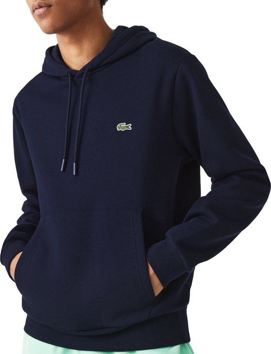 Lacoste Heren Trui - SH9623 Sweatshirt - Navy - Maat XL
