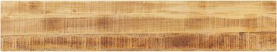 vidaXL Tafelblad rechthoekig 140x20x2,5 cm massief ruw mangohout