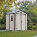 Keter Tuinhuis MANOR, 6 x 8 meter, beige, met vloer