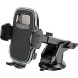 HOCO Dragon H22 Autohouder - Zwart, voor Ramen & Dashboard