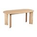 Lewis & Loft Eettafel Lila - Ovaal - 180 x 90 cm - FSC®-gecertificeerd mangohout - Naturel