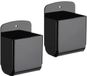Merkloos / Sans marque Wandhouder voor afstandsbediening - Opbergbox voor meerdere afstandsbedieningen - Organizer voor tv en airco - Zwart