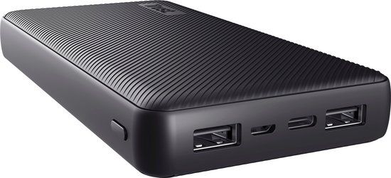 Trust Primo Powerbank 20000 mAh - Black - USB-C - 3 Outputs