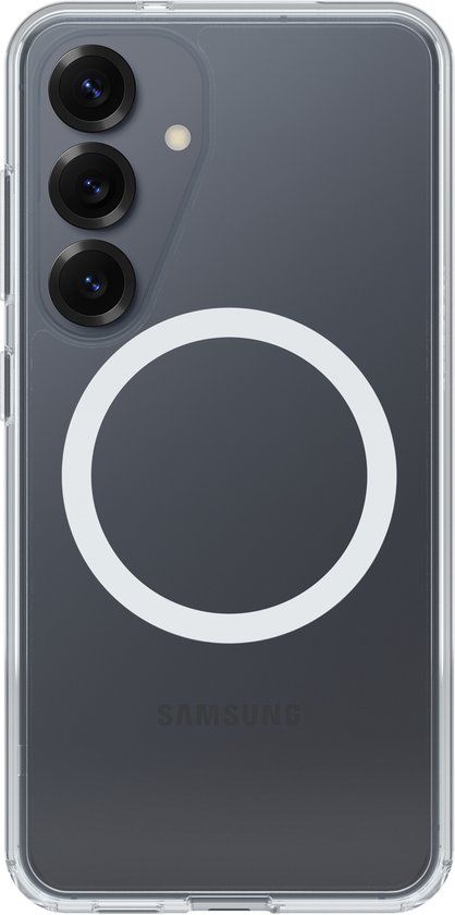 OtterBox Symmetry Series met magneten voor Samsung Galaxy S25, transparant