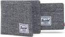 Herschel Andy Wallet Raven Crosshatch Grijs