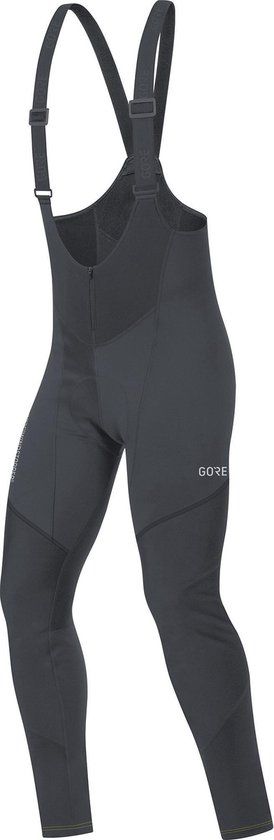 GORE WEAR C3 Windstopper Thermo Bib Tights - Men - Black - Size XL