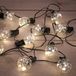 Anna's Collection Anna Collection Solar tuinverlichting lichtsnoer - met 20 bollampjes - warm wit - 600 cm - LED feestlampjes