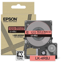 Epson LK-4RBJ Zwart, Rood 1,2 cm LabelWorks LW-C410