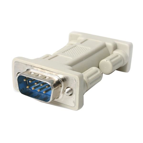 StarTech.com DB9 RS232 Seriële Nulmodem Adapter - M/M - Wit