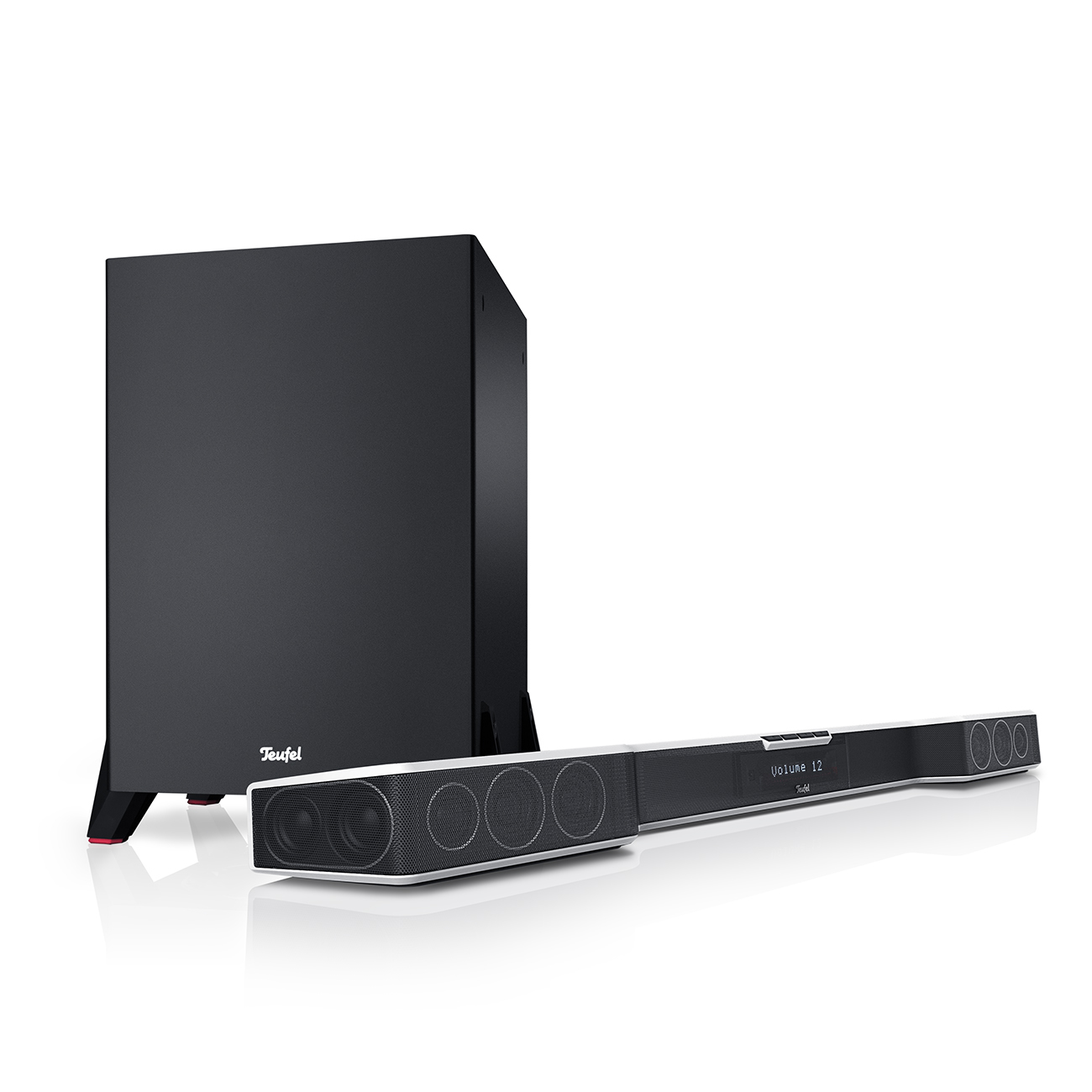 Teufel Cinebar Duett Power Edition ""2.1-Set"" zwart / wit