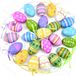 Non-branded Printed Easter Hanging Eggs - 24 Pieces