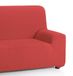 Martina Home Emilia bankovertrek, elastisch, rood, 3-zits