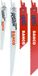 Bahco Jeu de lames de scie sabre bimétal métaux lourds et démolition (5 pcs)