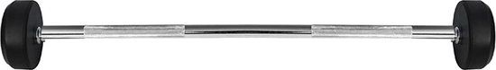HMS Teko Sp. z o.o. HMS GSG Serie - Rubberen Stang - 25 KG - Radeerbare Handgreep - Verchroomd
