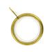 Bulk Hardware BH05500 Silent Gordijn Drapery Stang Ring Vaste Oog Antieke Messing Binnenafmeting 23 mm, Set van 24 Stuk
