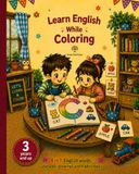 Learn English While Coloring