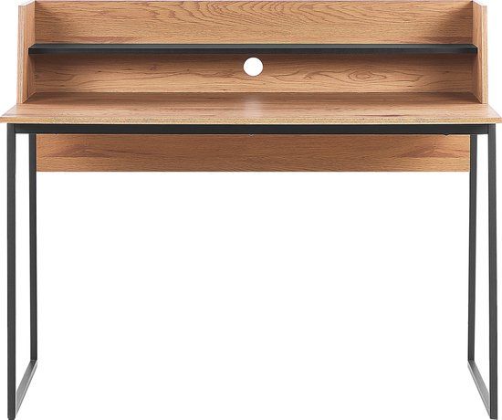 Beliani GORUS Bureau - Lichte Houtkleur - 120x59x101cm