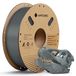 PLA filament, 1,75 mm, 1 kg, gris, compatible RFID, tolérance +/- 0,02 mm