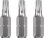 kwb 3 x bits 25 mm Tamper Torx 15 industrieel staal 121615