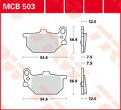 TRW MCB503 Jeu de plaquettes de frein