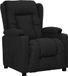 Maison Exclusive fauteuil, noir, rembourré