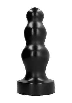 All Black Butt Plug 38 cm