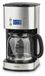 Cafetière café filtre - 12 tasses - 1,5 litre - Argent