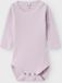 Name it Romper Lange Mouwen Rib Vrouwen Winsome Orchid 57% Biologisch katoen, 38% Modal, 5% Elastaan Maat 92