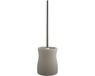 MSV Toiletborstel met Houder – Taupe – Kunststof – 40 cm
