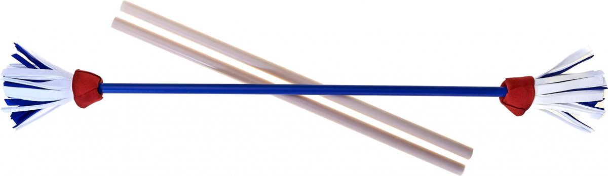 Acrobat Flowerstick met handstokjes blauw 515761